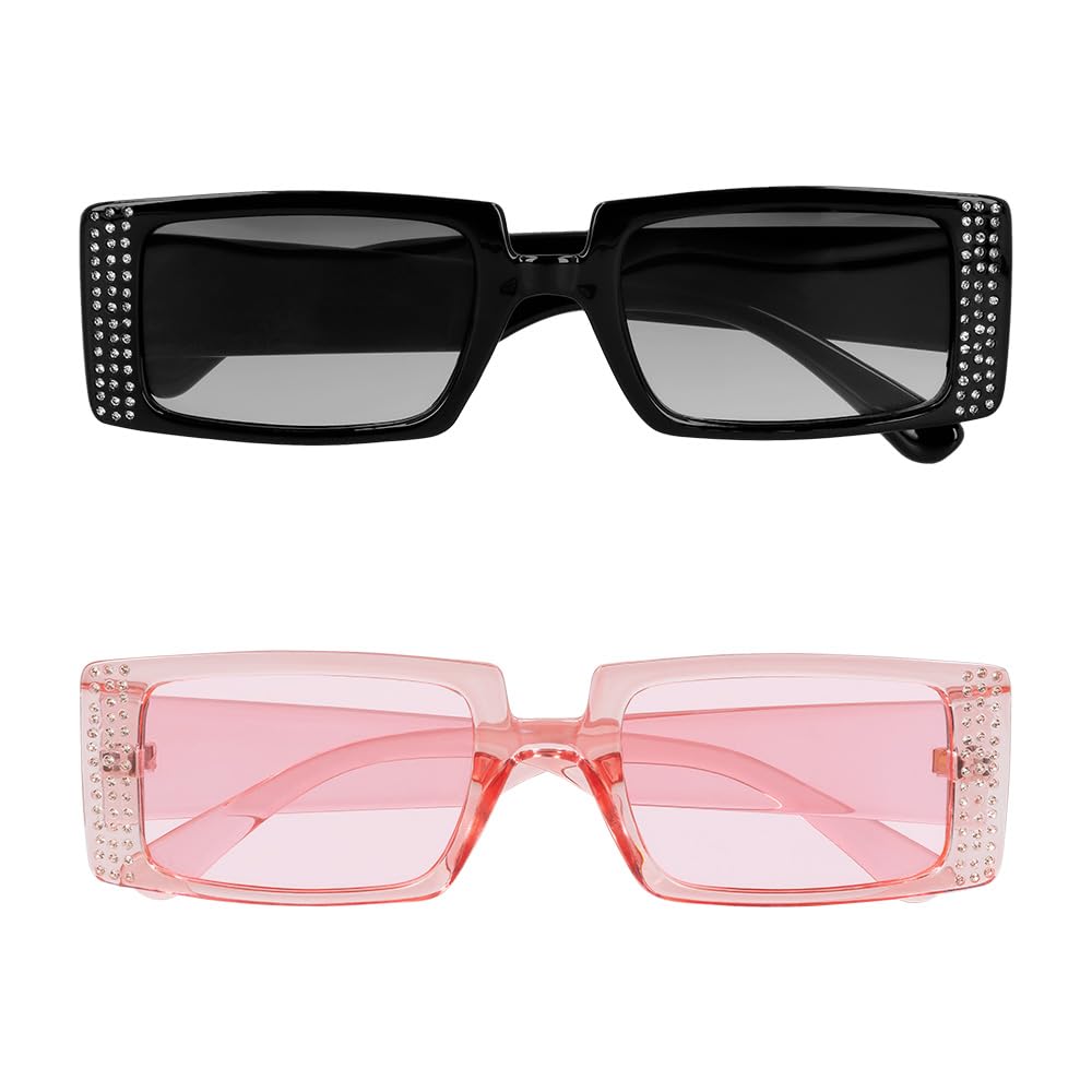 Boland - Lunettes de fête en set de 2 pour adultes :accessoires pour festival, carnaval, déguisements ou fête à thème, d